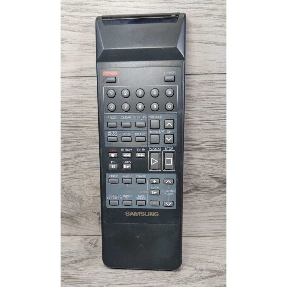 Samsung TV VCR Remote Control 3F14 00027 030 MRV2000C MRV2100 MRV2155 MRV3100